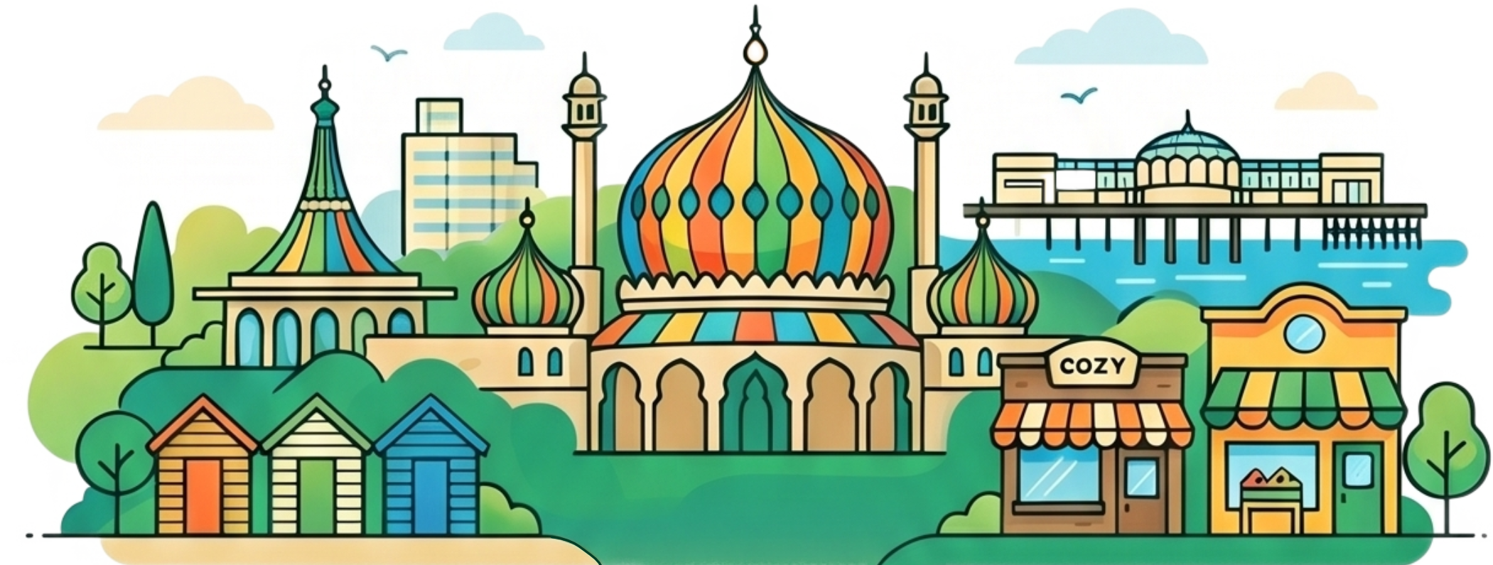 Brighton illustration